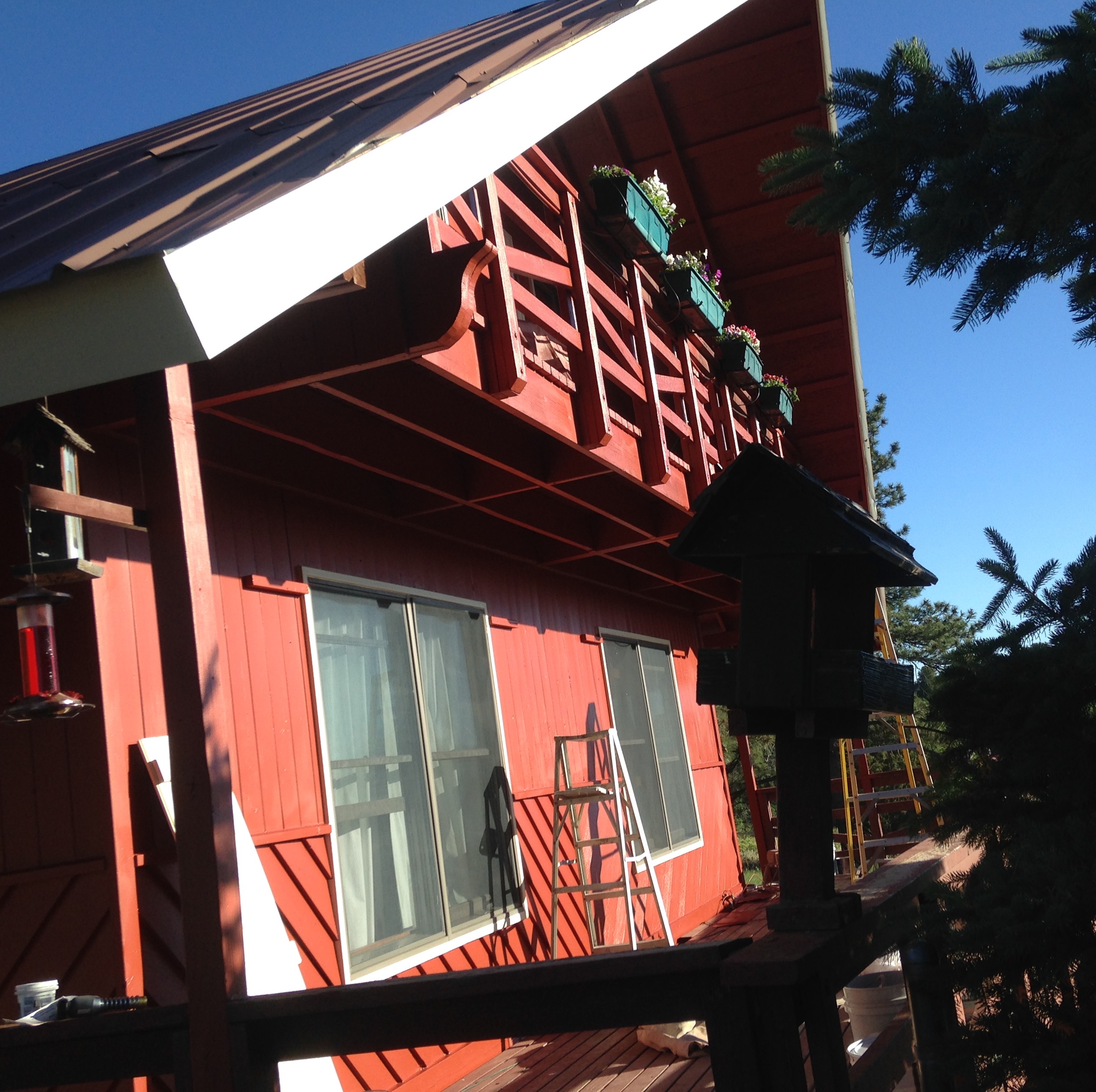 Custom exterior home painting